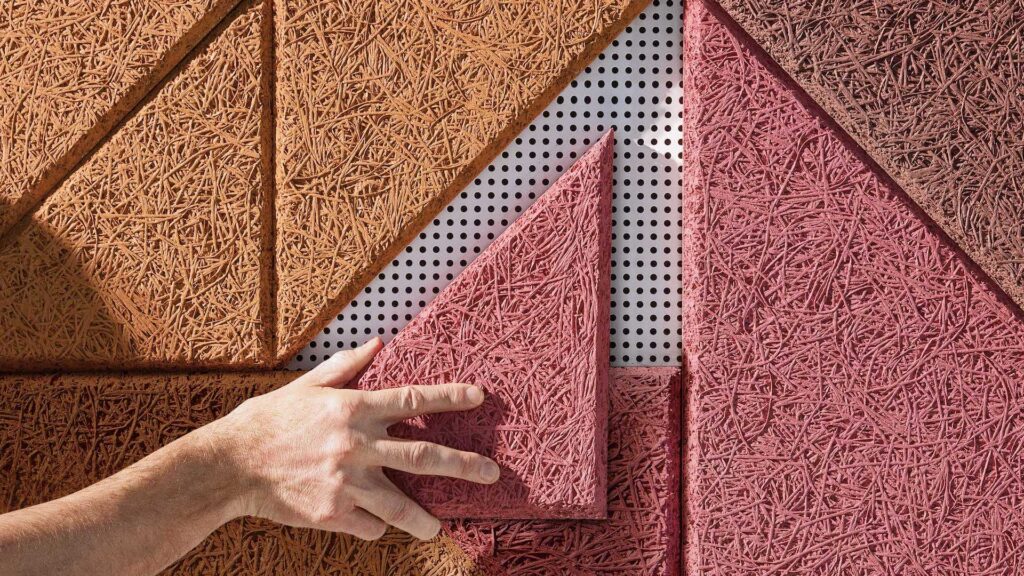 الواح خشب من الصوف العازل