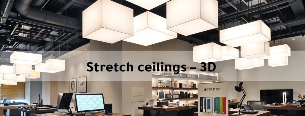 3D stretch ceiling in Saudi Arabia