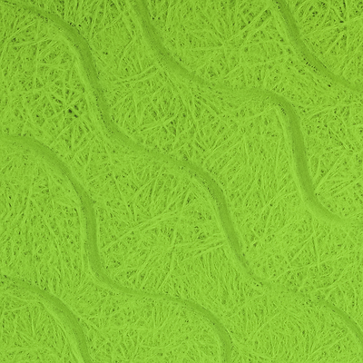 Green Diagonal Squares Wood Wool Acoustic Panel for Soundproofing