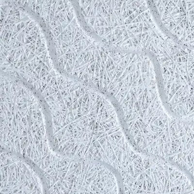 White Diagonal Squares Wood Wool Acoustic Panel for Sound Absorption