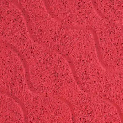 Red Fabric Acoustic Panel with Decorative Diagonal Pattern for Sound Absorption