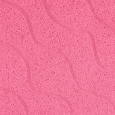 Pink PET Felt Acoustic Panel with Decorative Diagonal Pattern for Sound Absorption