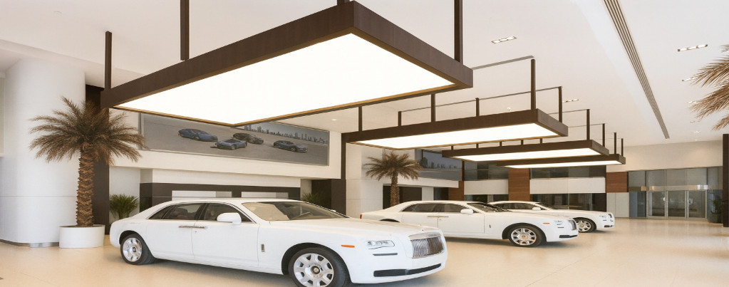 الأسقف المشدودة المضيئة بتصميم حديث يعزز الإضاءة في المكاتب، المستشفيات، الفنادق، القصور، المنازل، والحدائق