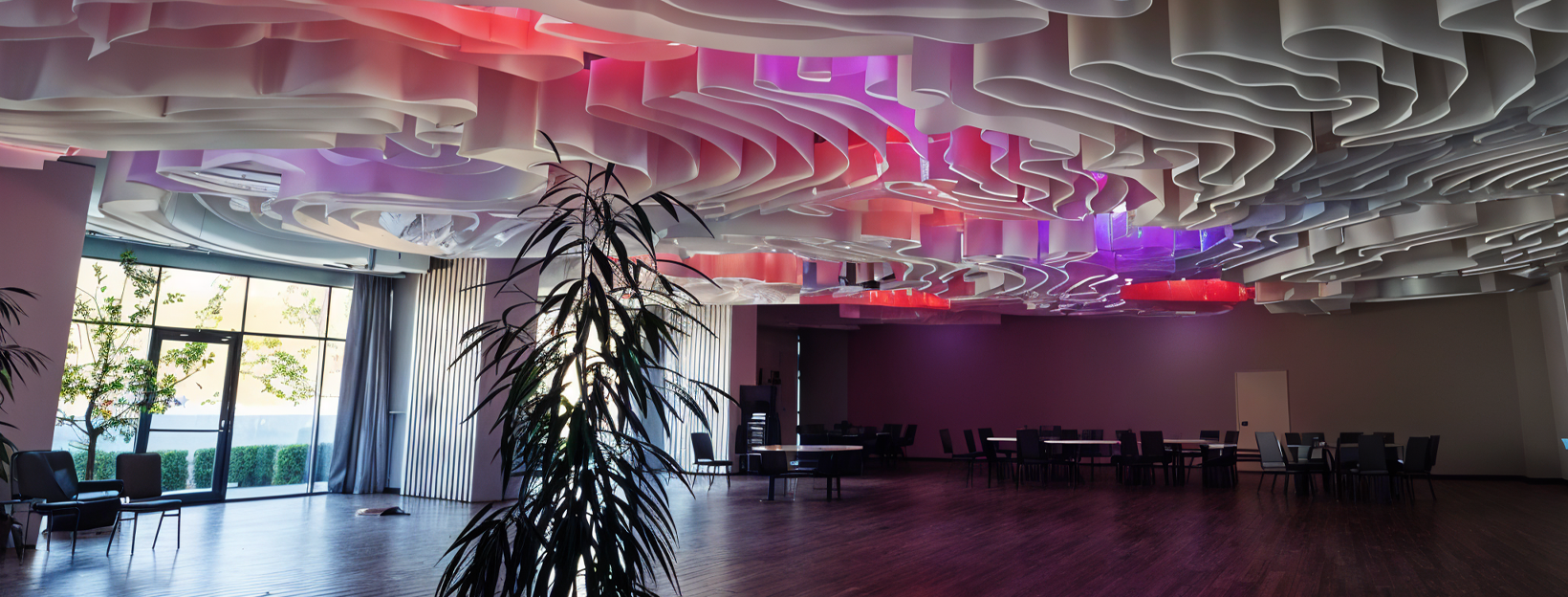 wave stretch ceiling