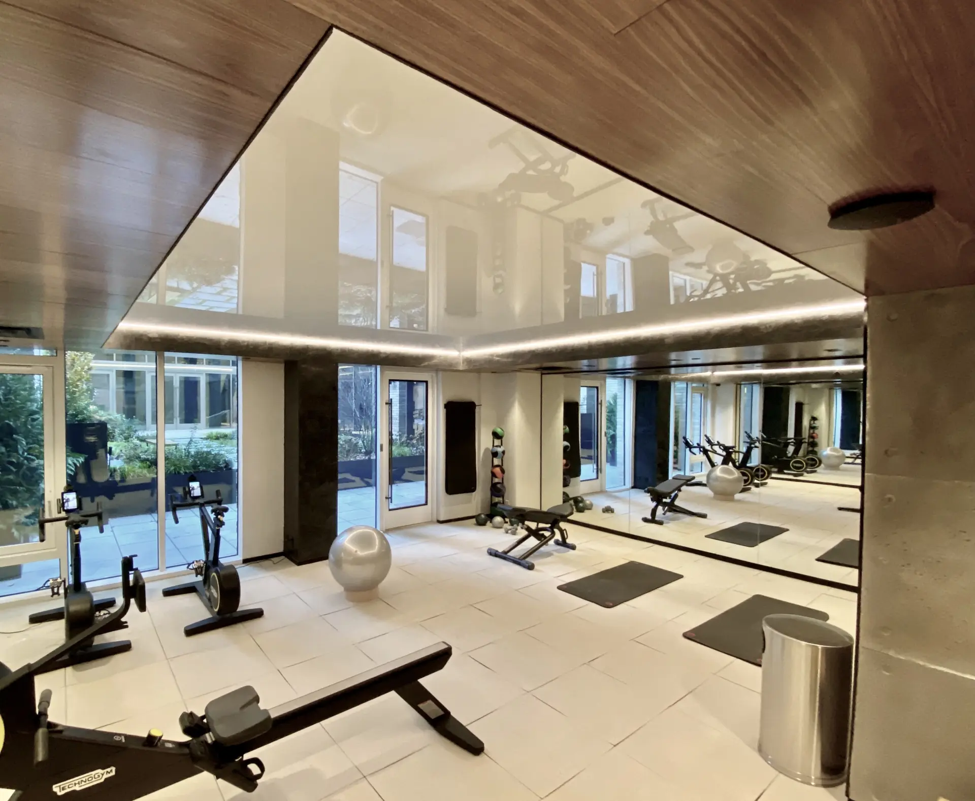 Translucent membrane lighting coordination